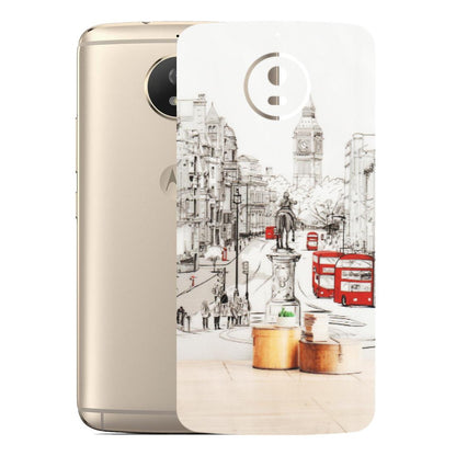 Motorola Phone Skins (All Models) - London Street - Transparent Finish (T-02) Motorola Moto G5S
