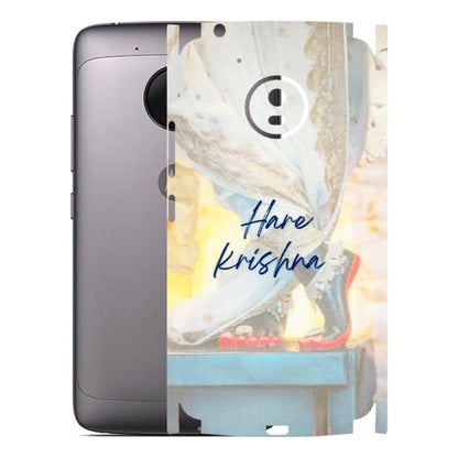 Motorola Phone Skins (All Models) - Hare Krishna - 3D Embossed Finish (L-03) Motorola Moto G5