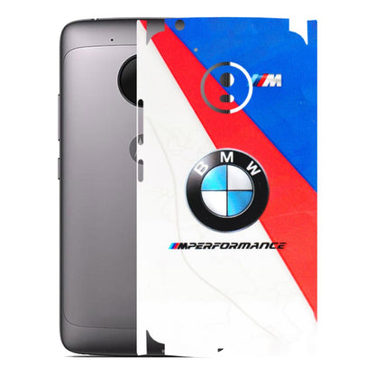 Motorola Phone Skins (All Models) - BM Performance Car Lover - 3D Embossed Finish (L-10) Motorola Moto G5