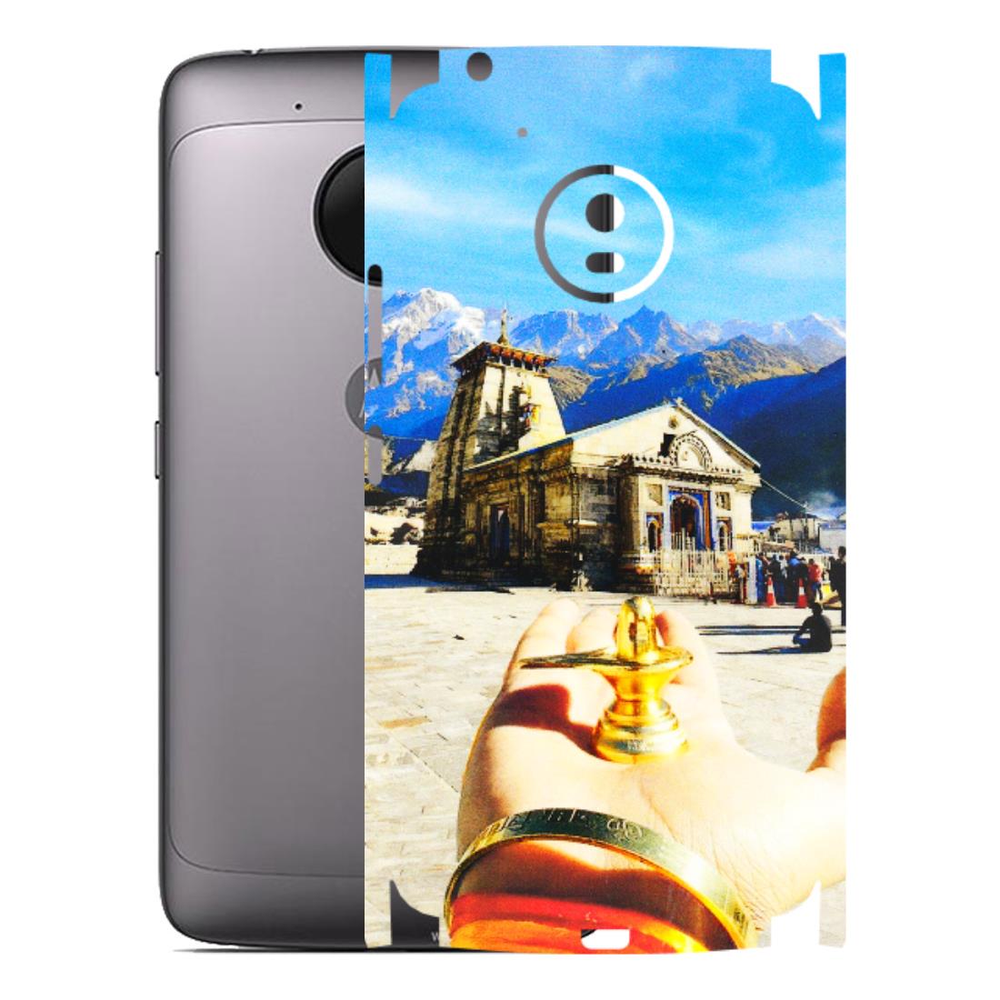 Motorola Phone Skins (All Models) - Beauty of Kedarnath - 3D Embossed Finish (L-108) Motorola Moto G5