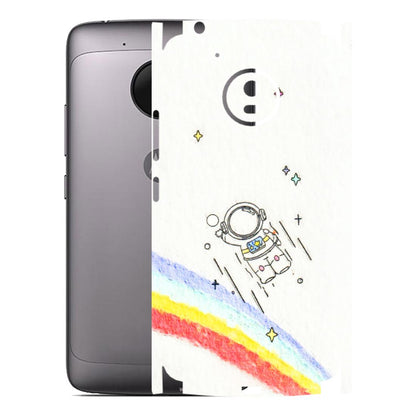 Motorola Phone Skins (All Models) - Milkyway Astronaut - 3D Embossed Finish (L-110) Motorola Moto G5
