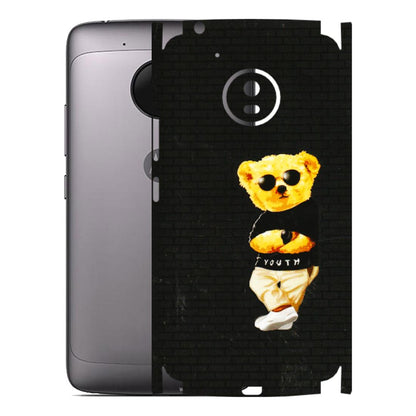 Motorola Phone Skins (All Models) - Classy Teddy Bear - 3D Embossed Finish (L-116) Motorola Moto G5
