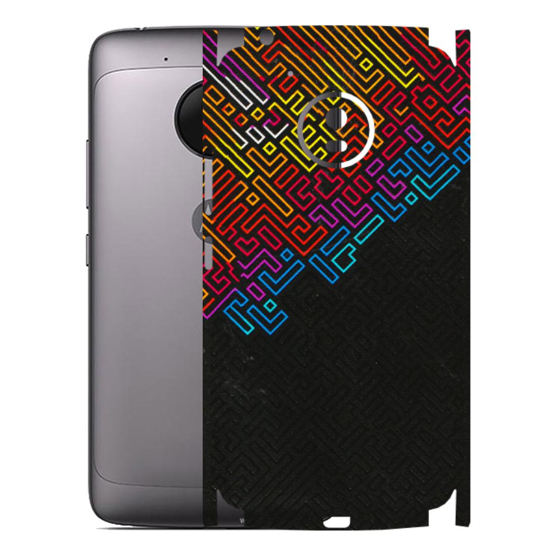Motorola Phone Skins (All Models) - Dotme Pattern Art - 3D Embossed Finish (L-121) Motorola Moto G5
