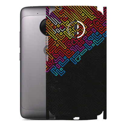 Motorola Phone Skins (All Models) - Dotme Pattern Art - 3D Embossed Finish (L-121) Motorola Moto G5