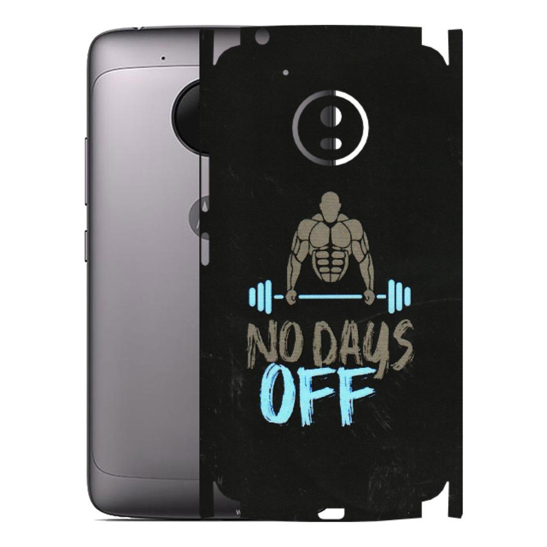 Motorola Phone Skins (All Models) - Gym Lover - 3D Embossed Finish (L-127) Motorola Moto G5