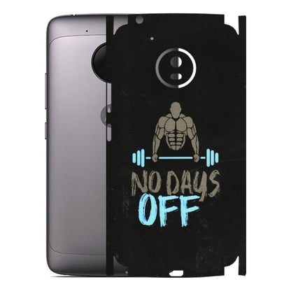 Motorola Phone Skins (All Models) - Gym Lover - 3D Embossed Finish (L-127) Motorola Moto G5