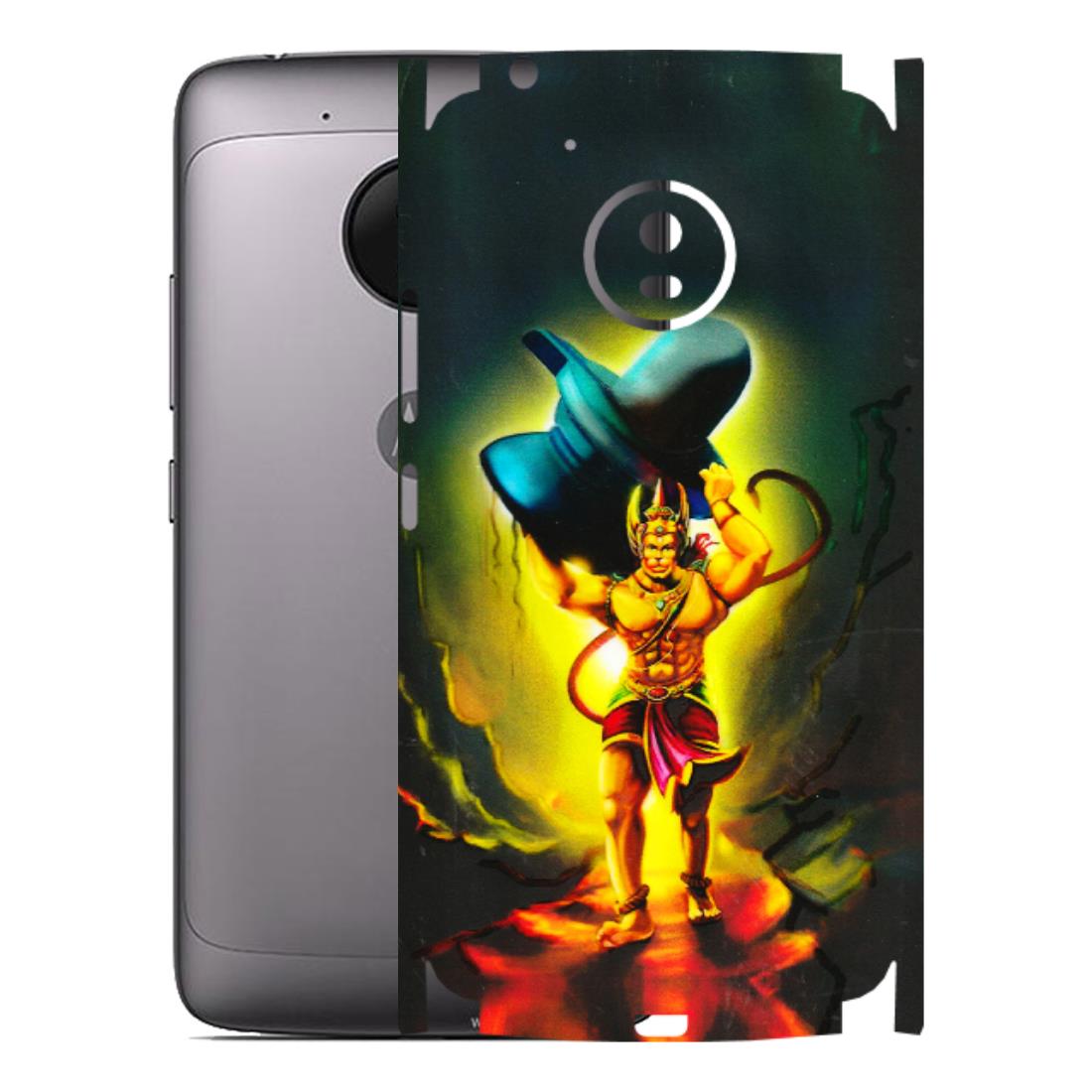 Motorola Phone Skins (All Models) - Hanuman Ji - 3D Embossed Finish (L-128) Motorola Moto G5