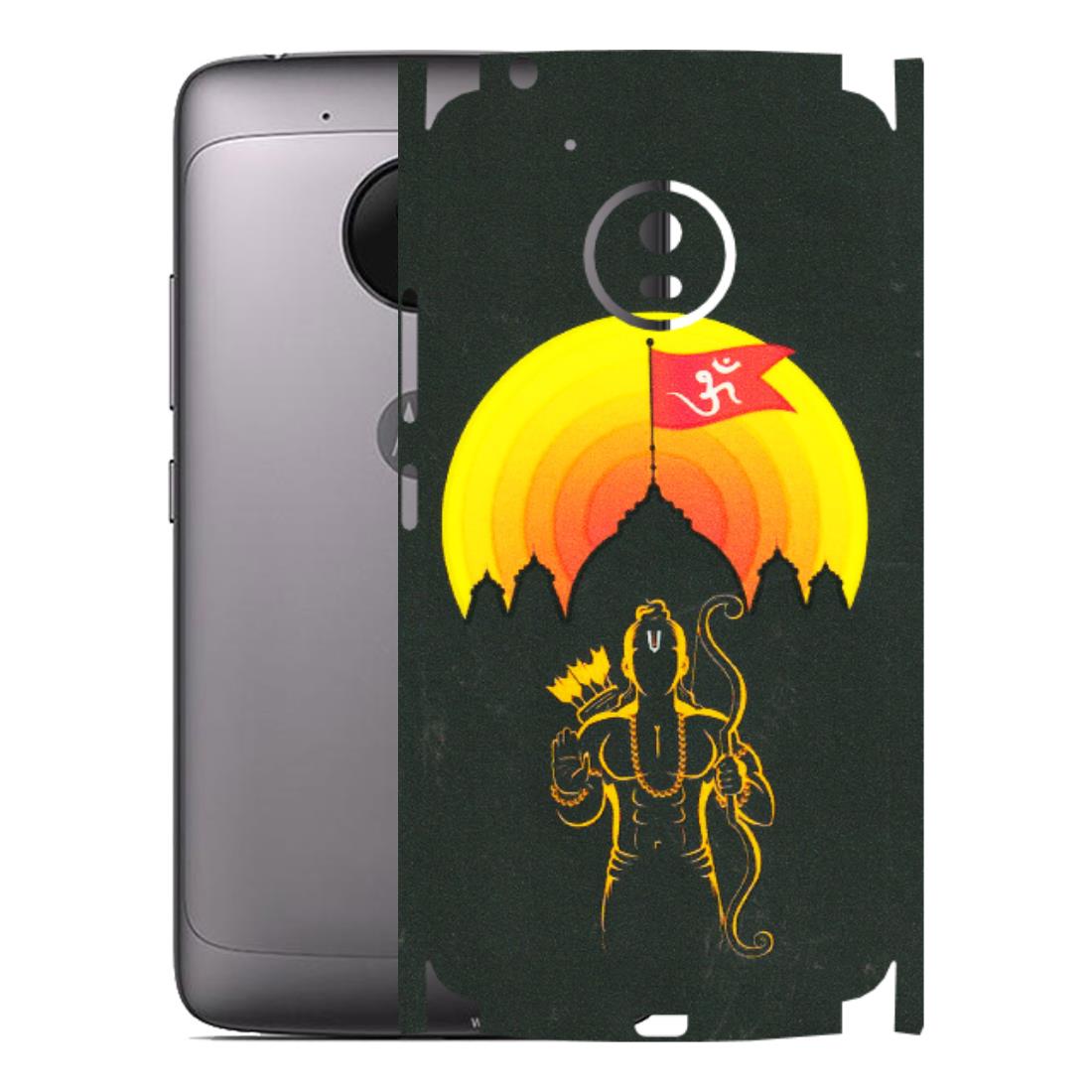 Motorola Phone Skins (All Models) - Lord Ram - 3D Embossed Finish (L-132) Motorola Moto G5