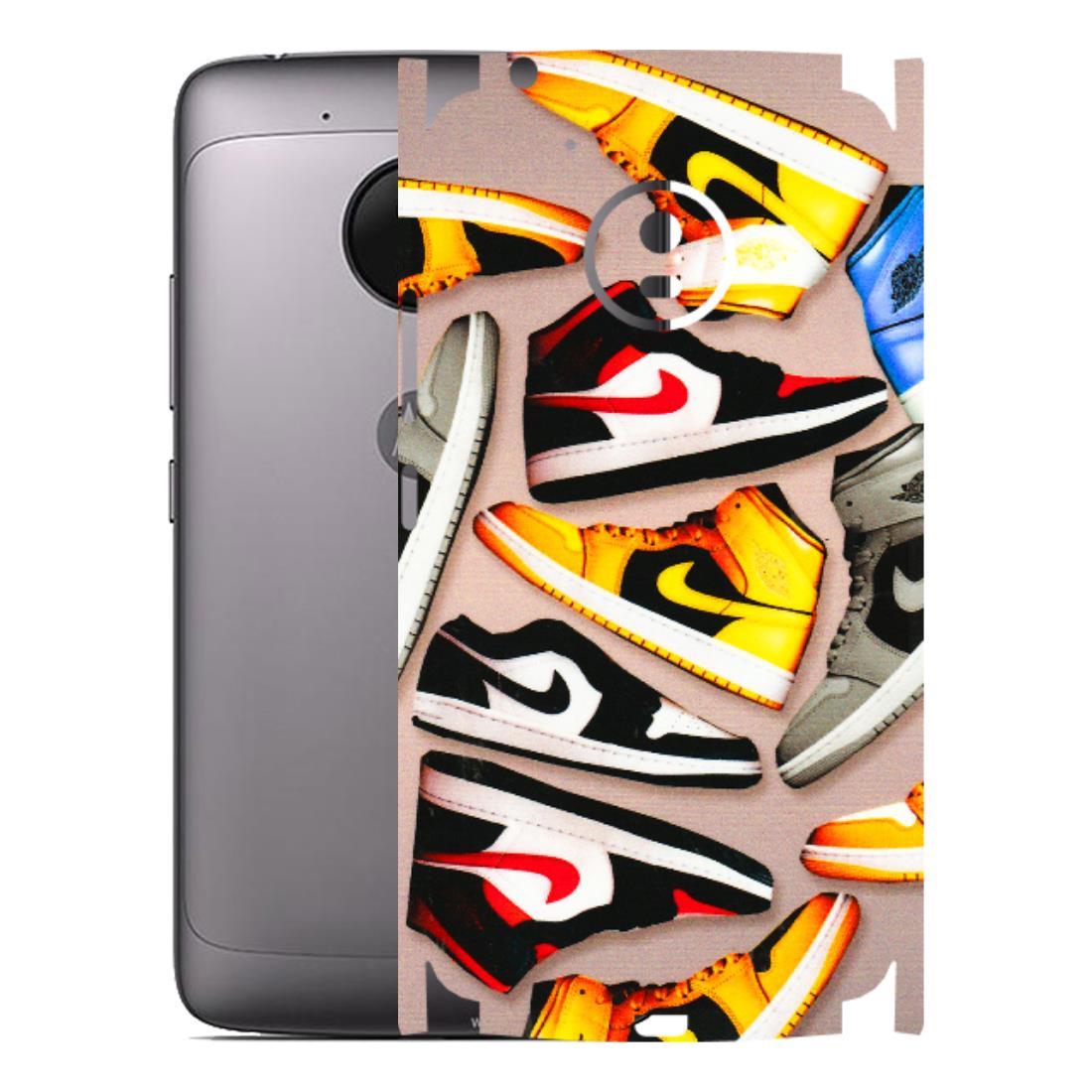 Motorola Phone Skins (All Models) - Sneaker Lover - 3D Embossed Finish (L-135) Motorola Moto G5