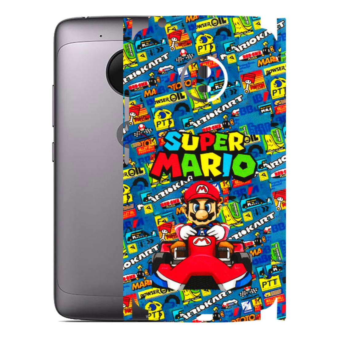 Motorola Phone Skins (All Models) - Super Mario Kart - 3D Embossed Finish (L-140) Motorola Moto G5