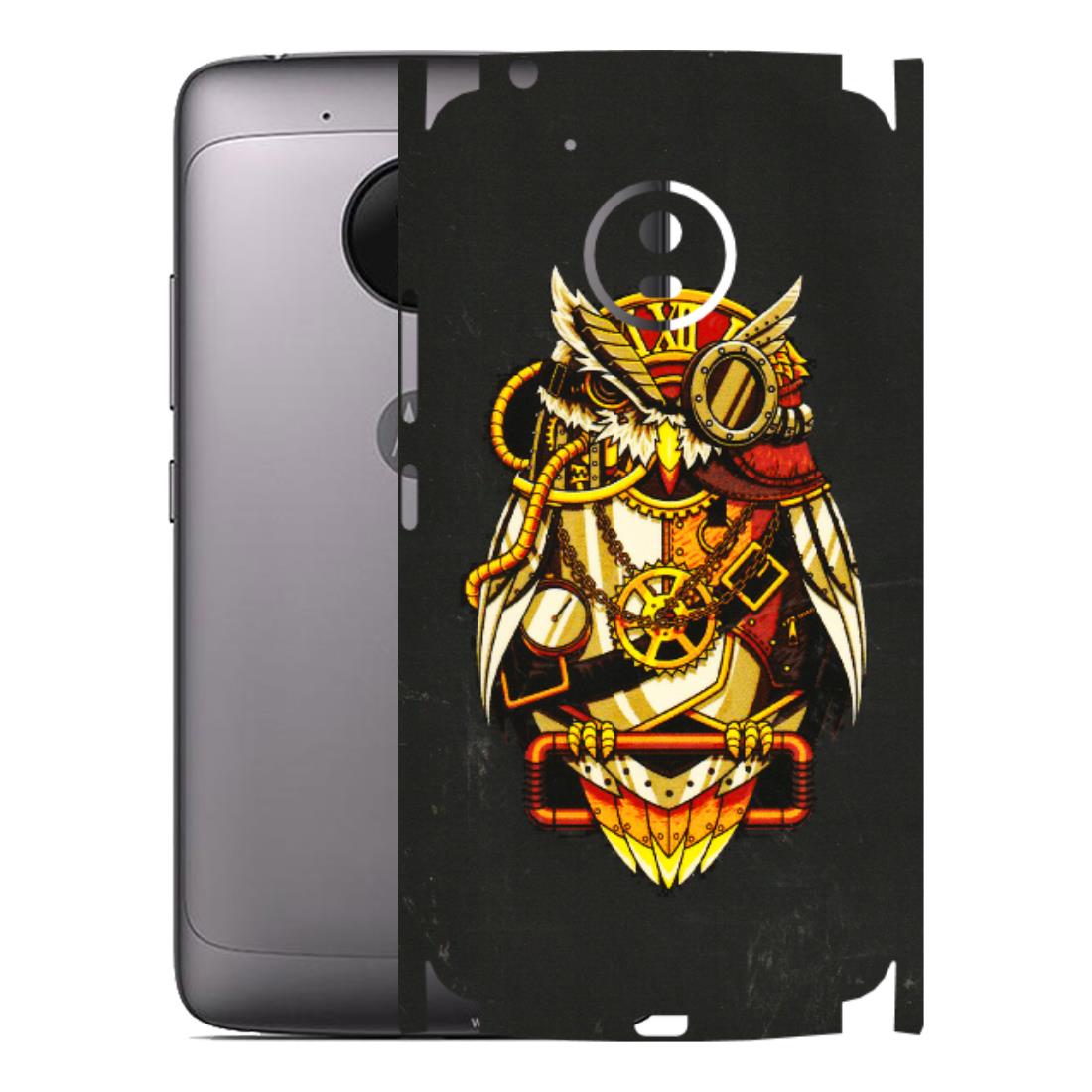 Motorola Phone Skins (All Models) - Classy Smart Owl - 3D Embossed Finish (L-144) Motorola Moto G5