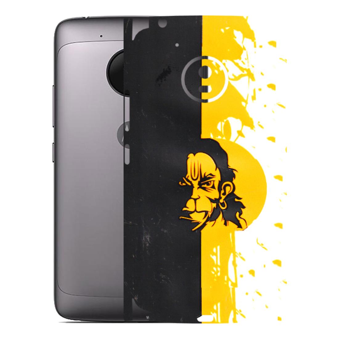 Motorola Phone Skins (All Models) - Bajrangbali - 3D Embossed Finish (L-151) Motorola Moto G5