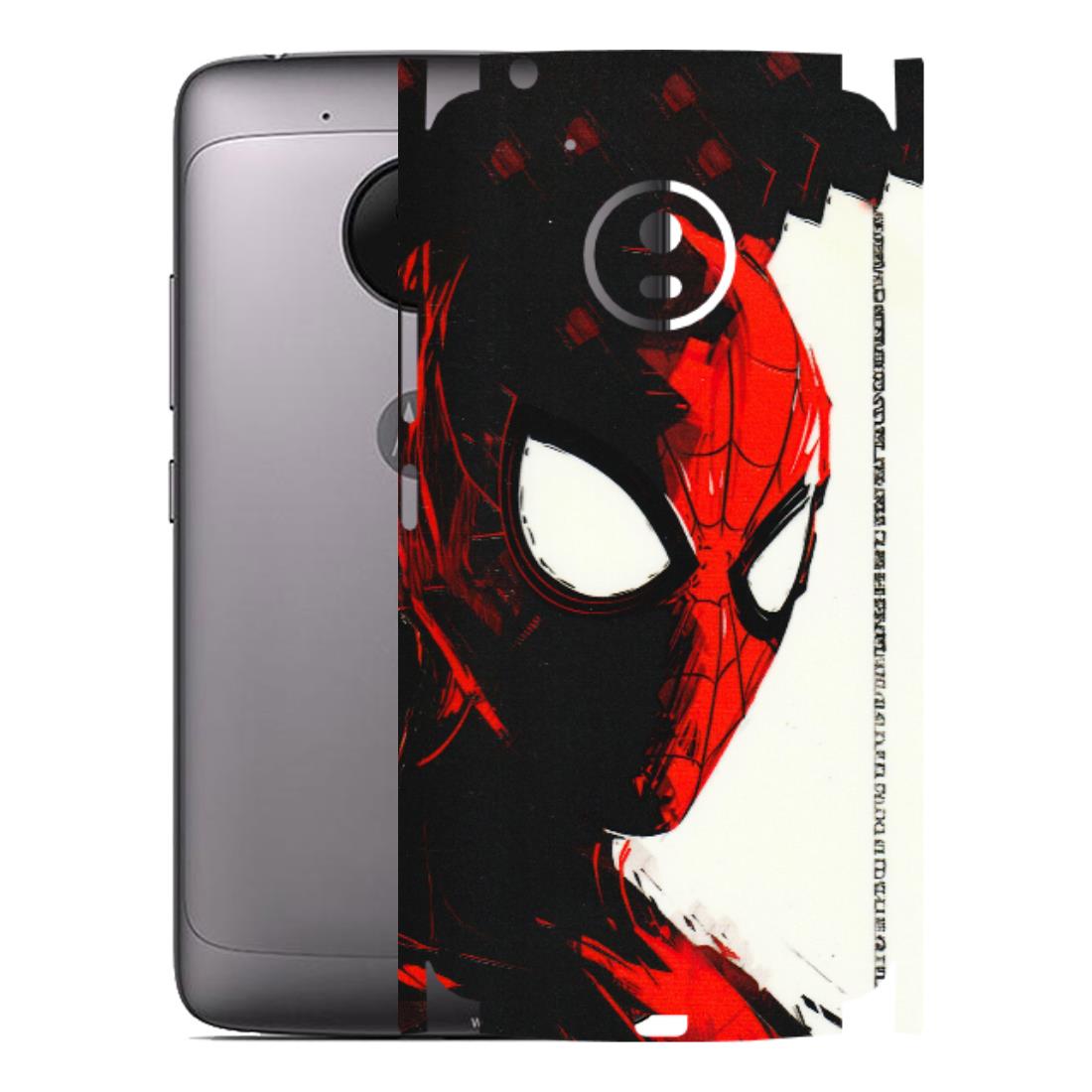 Motorola Phone Skins (All Models) - Spiderman Killer Face - 3D Embossed Finish (L-17) Motorola Moto G5