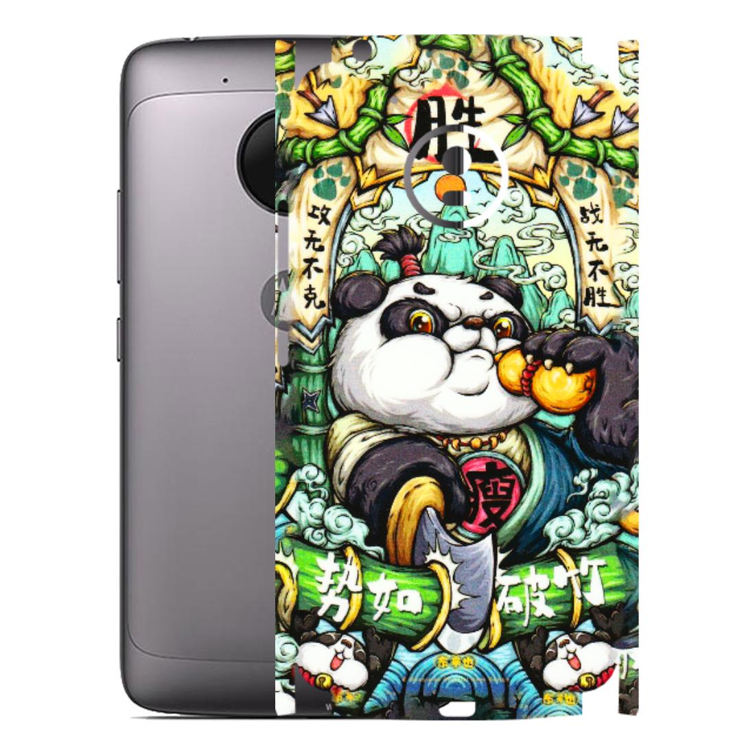 Motorola Phone Skins (All Models) - Royal Rich Panda - 3D Embossed Finish (L-170) Motorola Moto G5