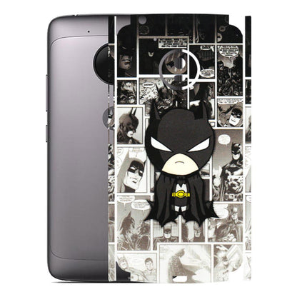 Motorola Phone Skins (All Models) - Toon Batman - 3D Embossed Finish (L-182) Motorola Moto G5