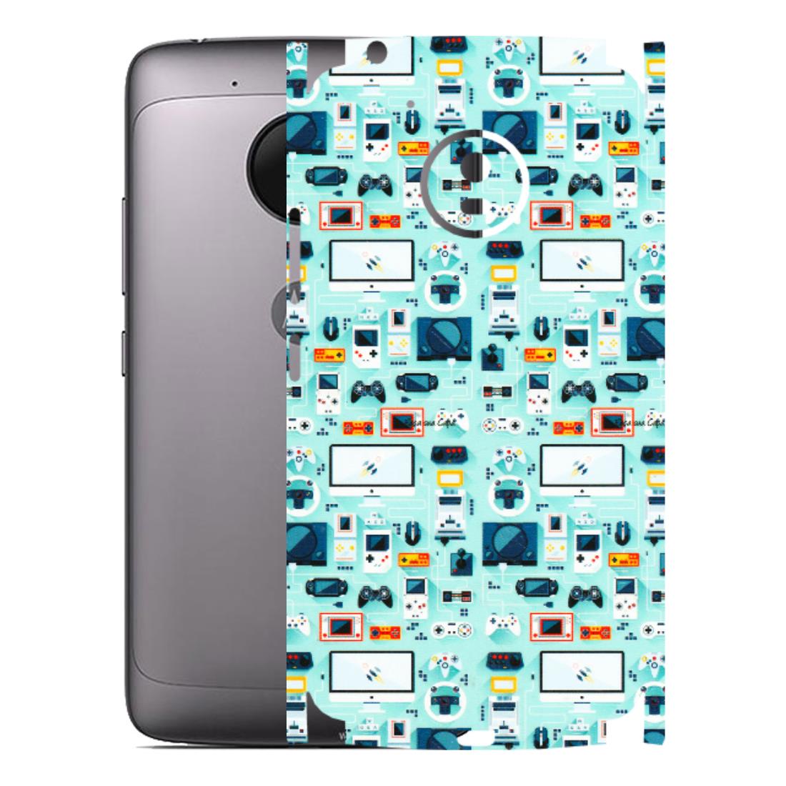 Motorola Phone Skins (All Models) - Gadgets Doodle - 3D Embossed Finish (L-184) Motorola Moto G5