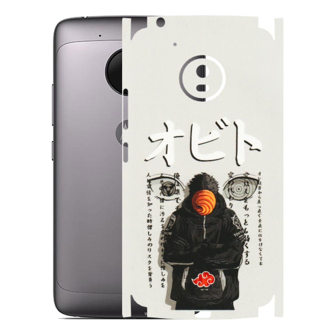 Motorola Phone Skins (All Models) - Obito Anime Eye - 3D Embossed Finish (L-19) Motorola Moto G5
