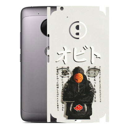 Motorola Phone Skins (All Models) - Obito Anime Eye - 3D Embossed Finish (L-19) Motorola Moto G5
