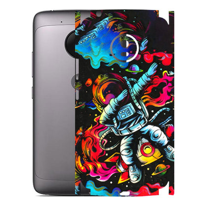 Motorola Phone Skins (All Models) - Astronaut Dope - 3D Embossed Finish (L-191) Motorola Moto G5