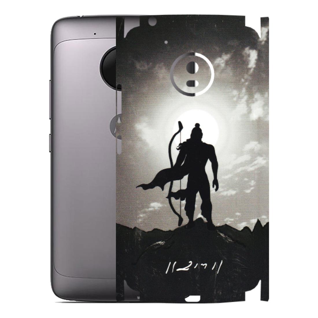Motorola Phone Skins (All Models) - Jai Siya Ram - 3D Embossed Finish (L-200) Motorola Moto G5