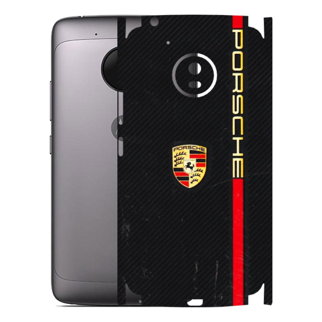 Motorola Phone Skins (All Models) - Premium Porsche - 3D Embossed Finish (L-225) Motorola Moto G5