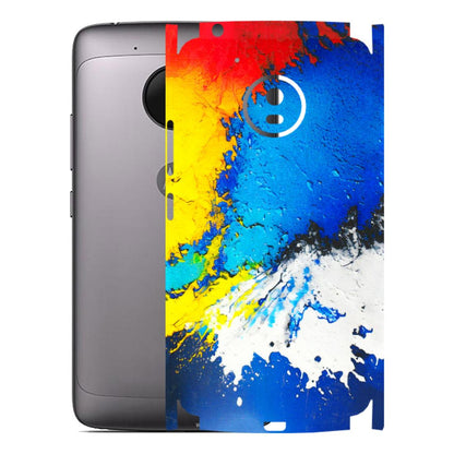 Motorola Phone Skins (All Models) - Acrylic Paint Spill - 3D Embossed Finish (L-229) Motorola Moto G5