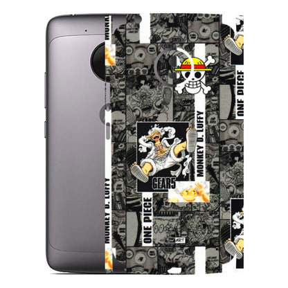 Motorola Phone Skins (All Models) - Cuffy Anime MonkeyCamic - 3D Embossed Finish (L-242) Motorola Moto G5