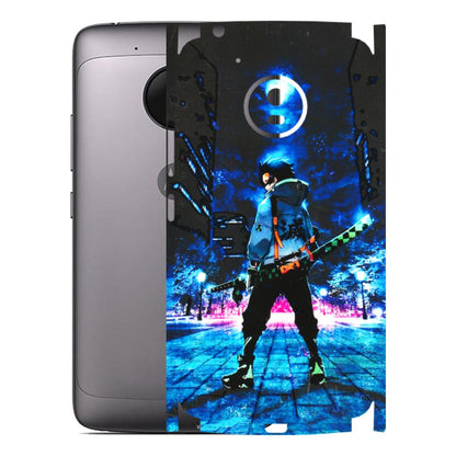 Motorola Phone Skins (All Models) - Demon Slayer Sword - 3D Embossed Finish (L-247) Motorola Moto G5