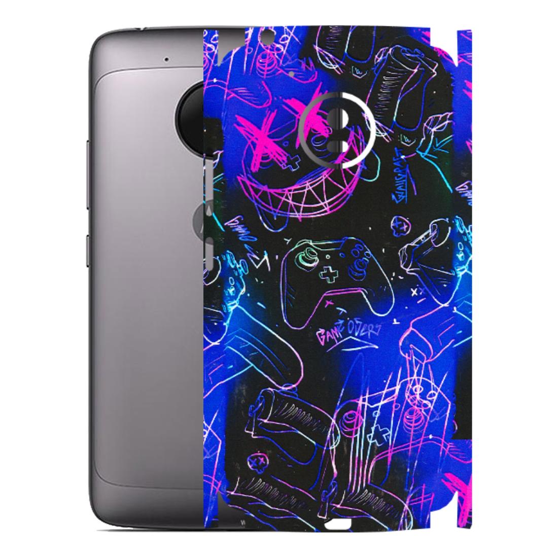 Motorola Phone Skins (All Models) - Gamers Paradise - 3D Embossed Finish (L-258) Motorola Moto G5