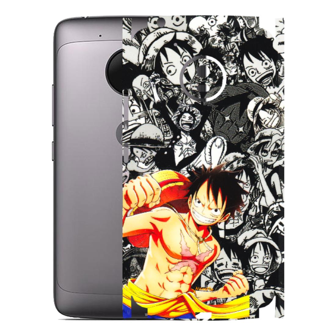 Motorola Phone Skins (All Models) - Anime Comics Games Doodles - 3D Embossed Finish (L-27) Motorola Moto G5
