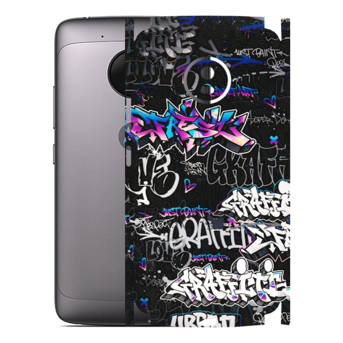 Motorola Phone Skins (All Models) - Graffiti Killer - 3D Embossed Finish (L-274) Motorola Moto G5