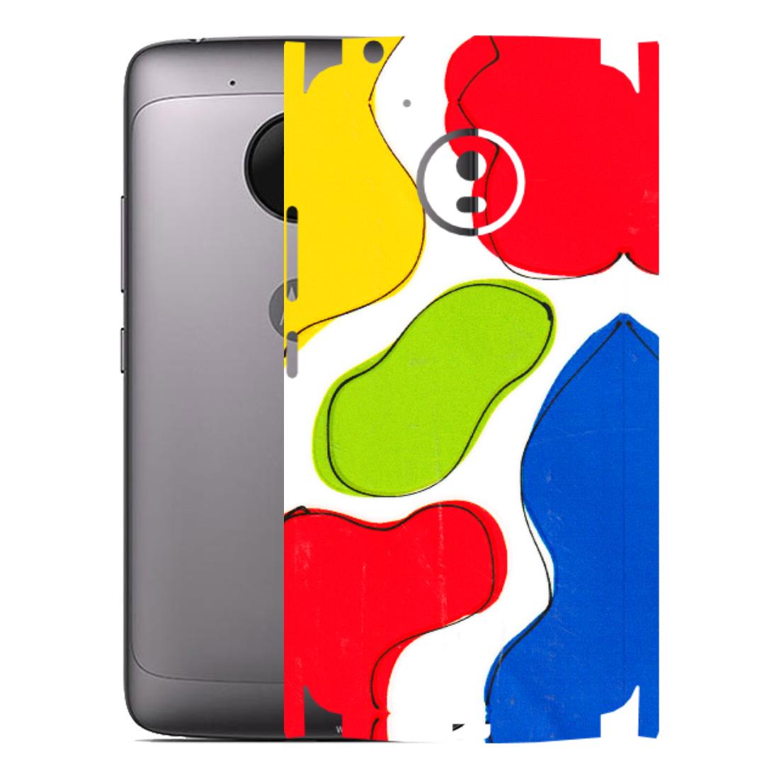 Motorola Phone Skins (All Models) - RGB Colour Paint - 3D Embossed Finish (L-284) Motorola Moto G5