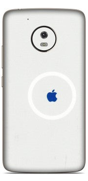 Motorola Phone Skins (All Models) - iPhone Magsafe Logo - 3D Embossed Finish (L-320) Motorola Moto G5