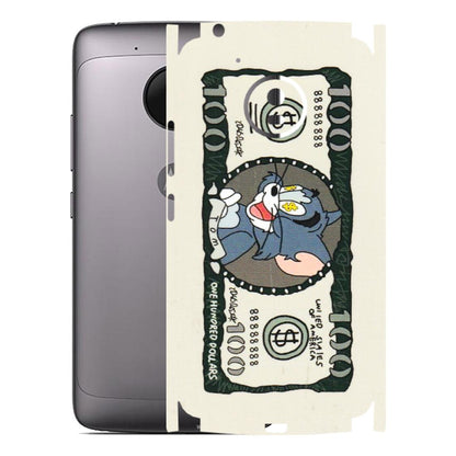 Motorola Phone Skins (All Models) - Tom Hundred Dollar - 3D Embossed Finish (L-324) Motorola Moto G5