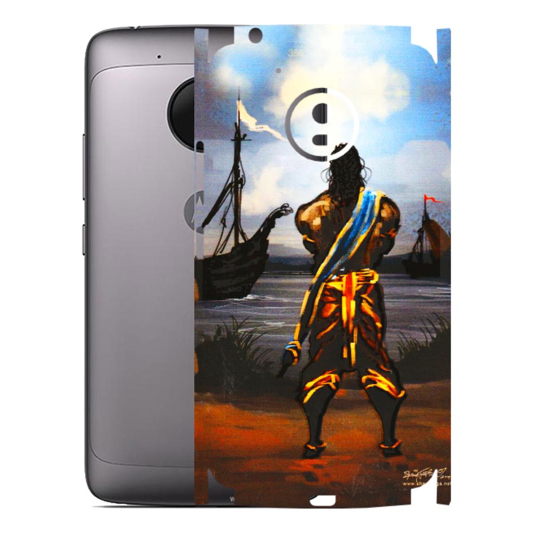 Motorola Phone Skins (All Models) - Heavenly God Figure - 3D Embossed Finish (L-34) Motorola Moto G5