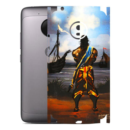 Motorola Phone Skins (All Models) - Heavenly God Figure - 3D Embossed Finish (L-34) Motorola Moto G5