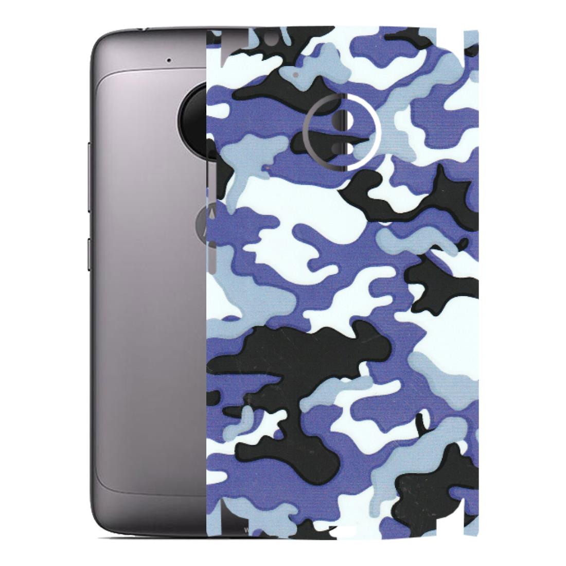 Motorola Phone Skins (All Models) - Powerfull Military Camoflauge - 3D Embossed Finish (L-49) Motorola Moto G5