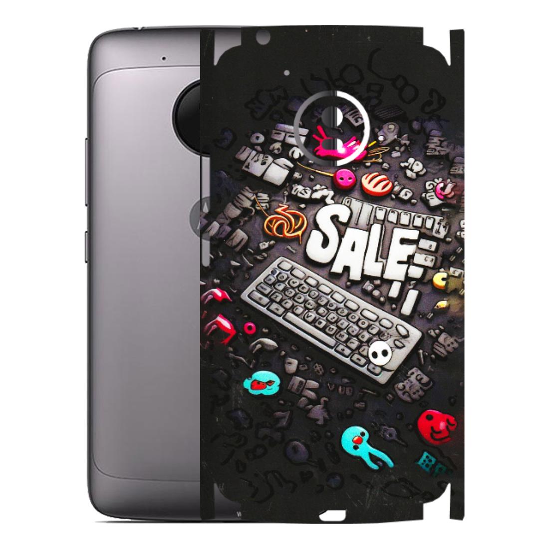 Motorola Phone Skins (All Models) - Gadgets Sale - 3D Embossed Finish (L-50) Motorola Moto G5