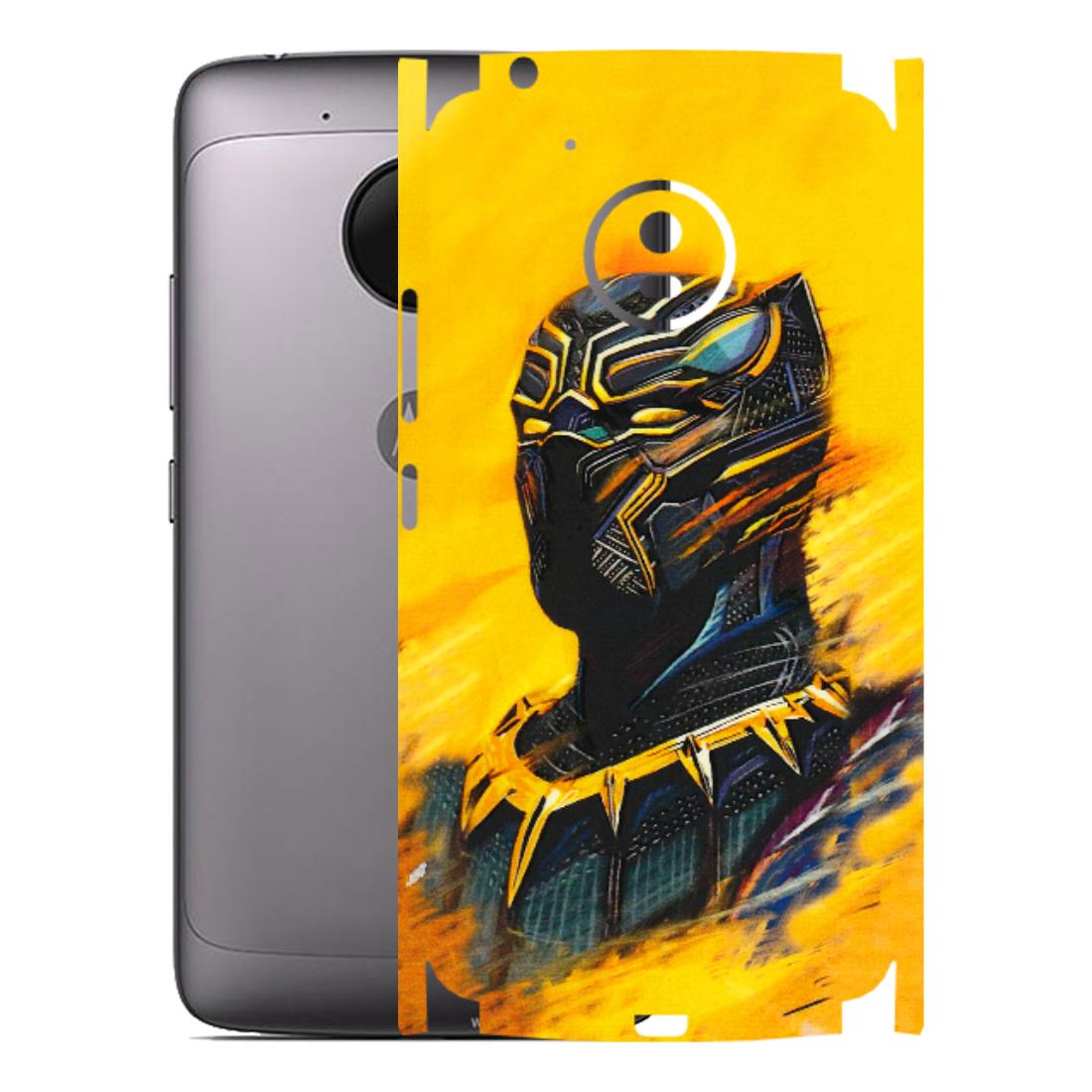 Motorola Phone Skins (All Models) - Yellow Panther - 3D Embossed Finish (L-54) Motorola Moto G5