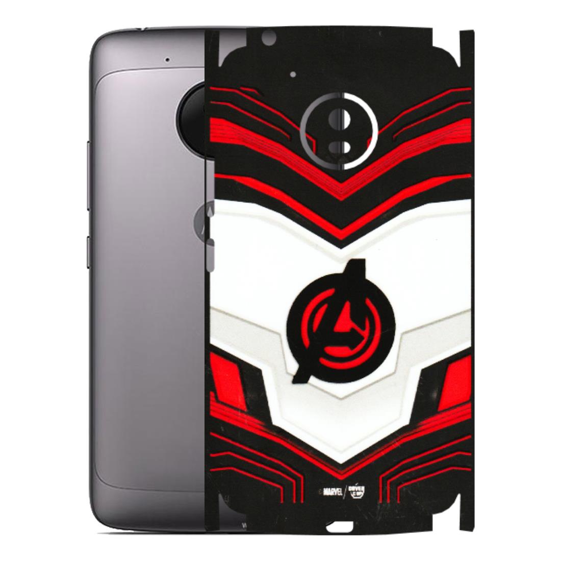 Motorola Phone Skins (All Models) - Avengers Logo - 3D Embossed Finish (L-55) Motorola Moto G5