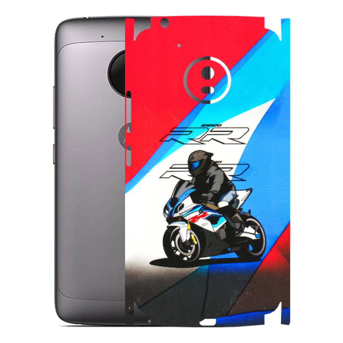 Motorola Phone Skins (All Models) - Bikers Love - 3D Embossed Finish (L-58) Motorola Moto G5