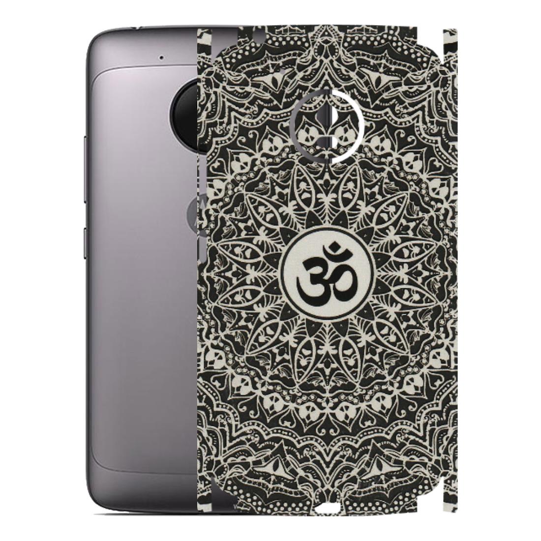 Motorola Phone Skins (All Models) - Aum Elegant Mandala - 3D Embossed Finish (L-62) Motorola Moto G5