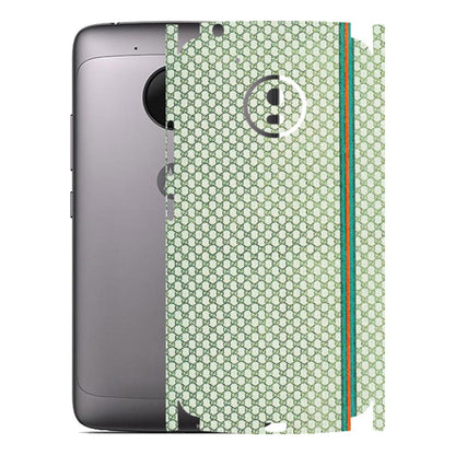 Motorola Phone Skins (All Models) - Gucci Fabric Pattern - 3D Embossed Finish (L-73) Motorola Moto G5
