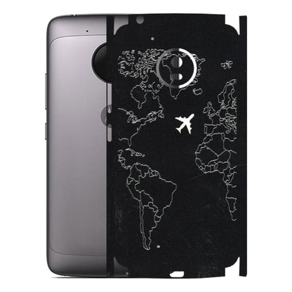 Motorola Phone Skins (All Models) - Never Ending Travel - 3D Embossed Finish (L-79) Motorola Moto G5