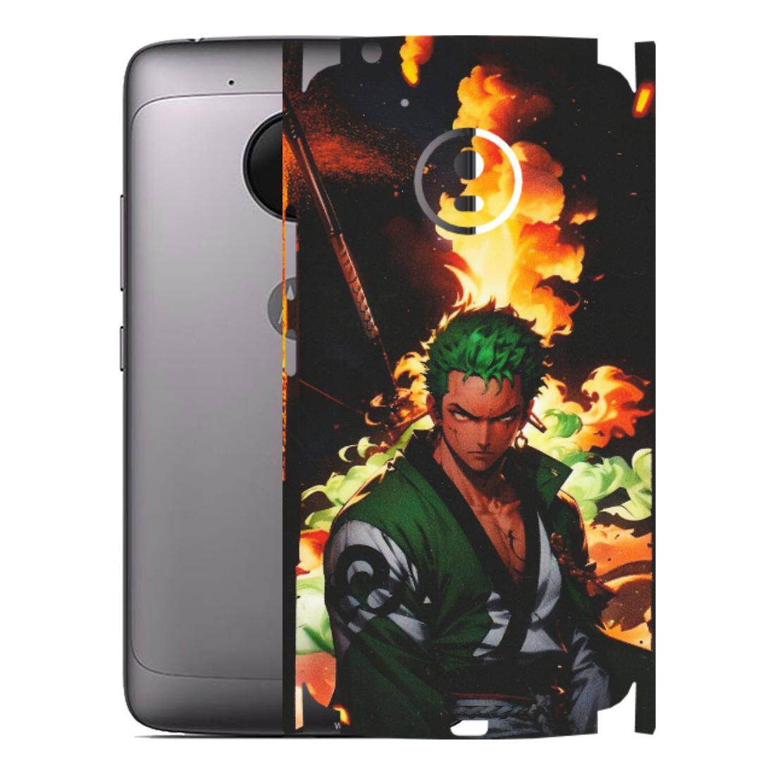 Motorola Phone Skins (All Models) - Roronoa Zoro - Matte Finish (M-102) Motorola Moto G5