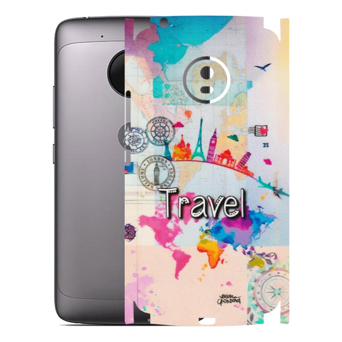Motorola Phone Skins (All Models) - Travel The Wonders - Matte Finish (M-108) Motorola Moto G5