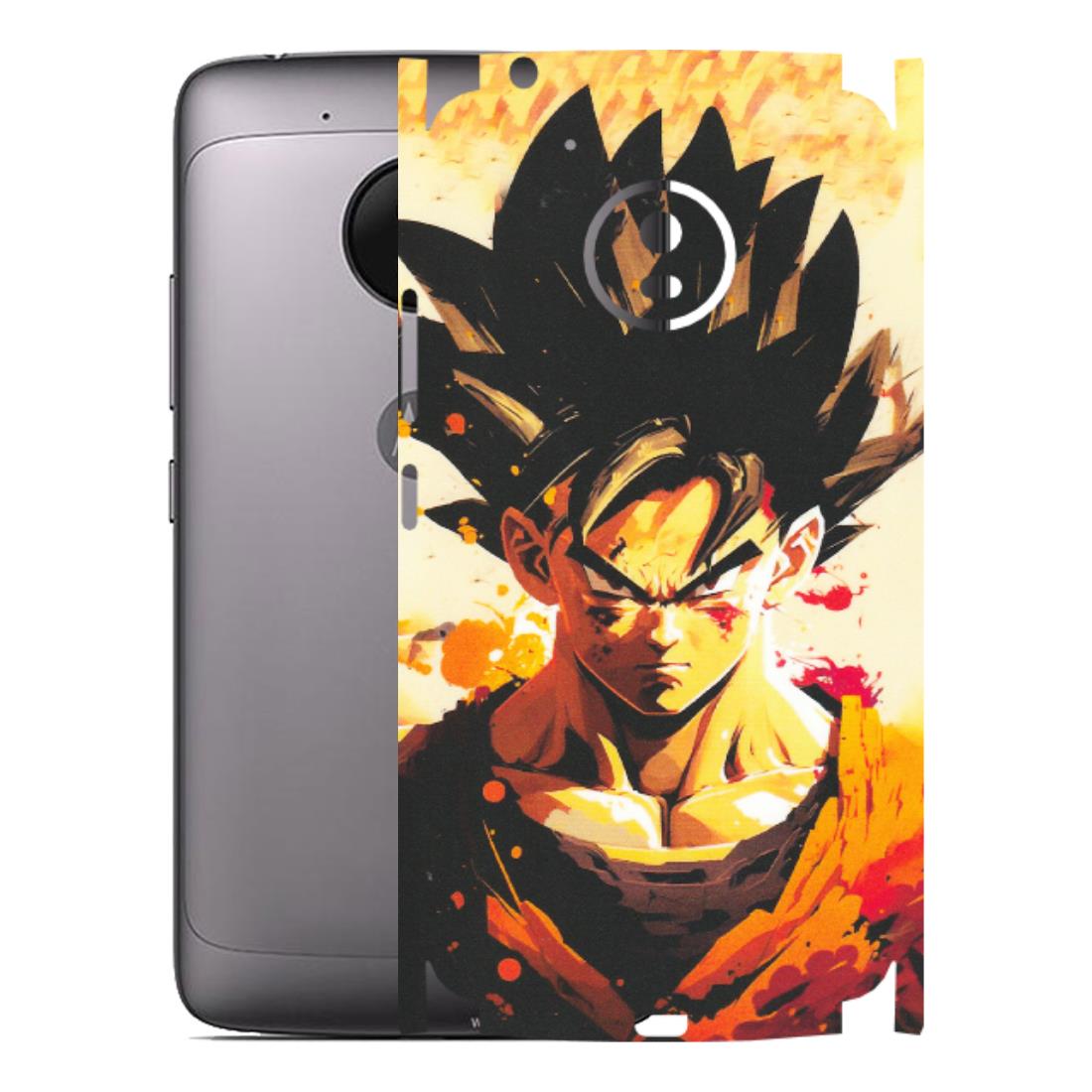 Motorola Phone Skins (All Models) - Angry Goku - Matte Finish (M-12) Motorola Moto G5