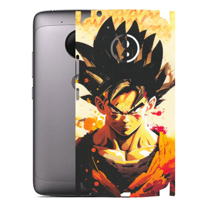 Motorola Phone Skins (All Models) - Angry Goku - Matte Finish (M-12) Motorola Moto G5
