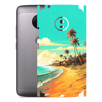 Motorola Phone Skins (All Models) - Miami Beach - Matte Finish (M-136) Motorola Moto G5