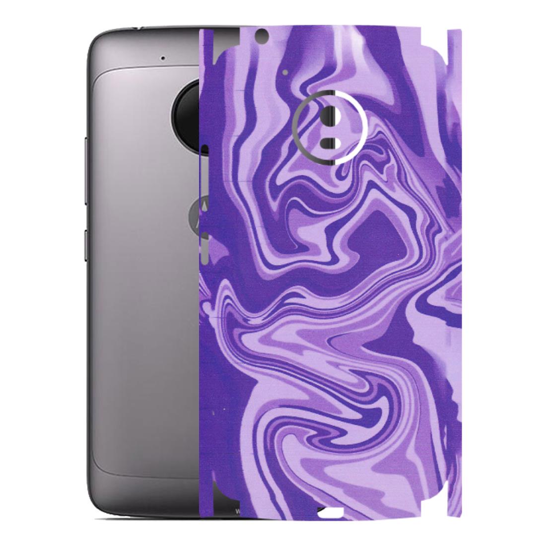 Motorola Phone Skins (All Models) - Hazy Purple Nights - Matte Finish (M-14) Motorola Moto G5